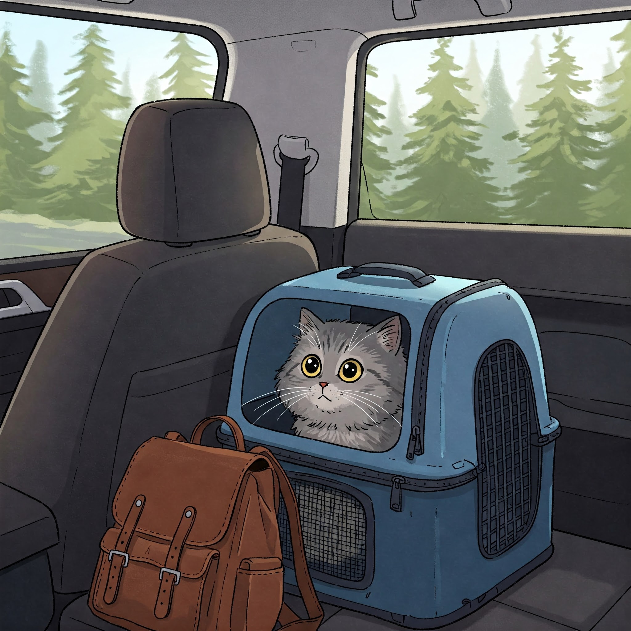 Caixas de transporte para gatos idosos: segurança e praticidade em viagens